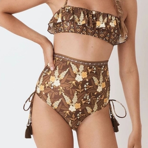 Spell & the Gypsy Bianca High Waist Bikini Bottom - Picture 3 of 13